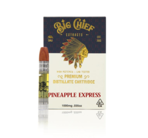 Big Chief THC Cartridge 1G – Pineapple Express