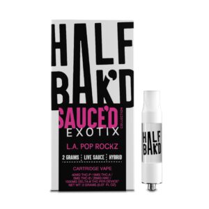 Half Bakd Sauced Exotix LA Pop Rockz Cartridge - 2000mg