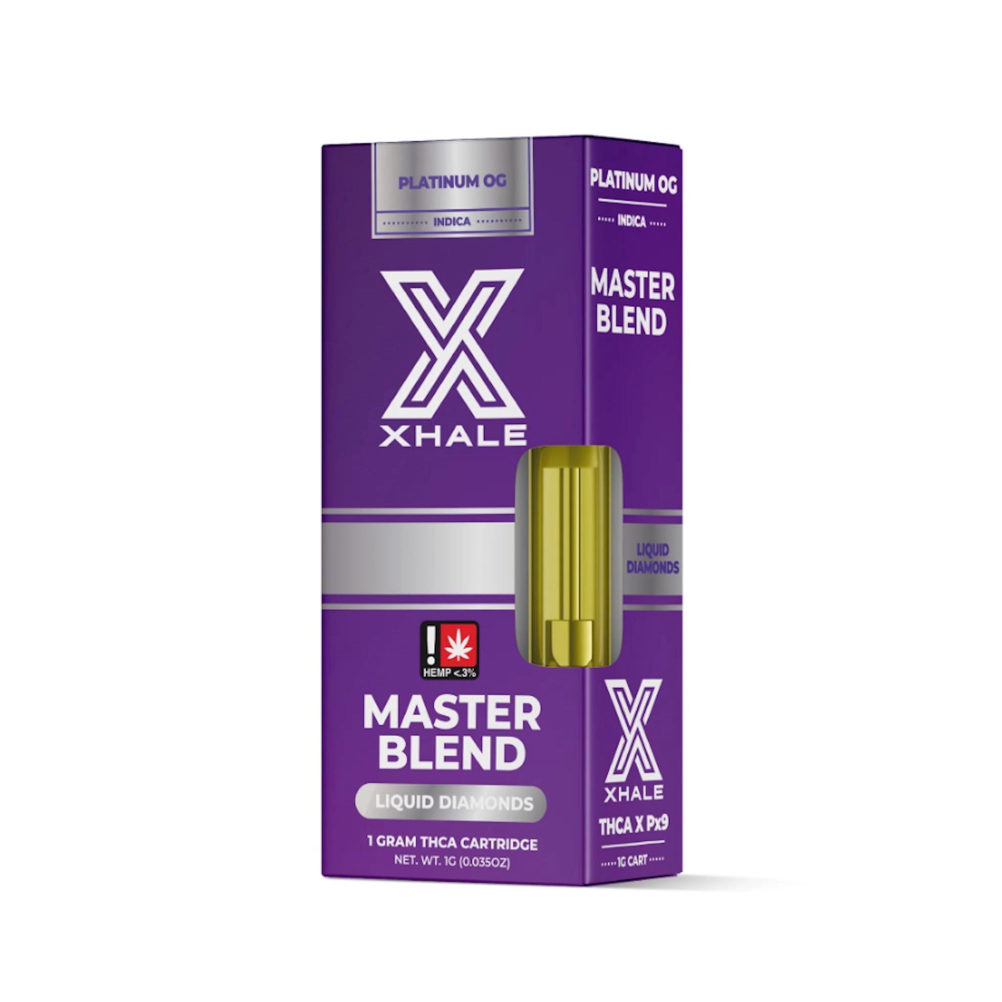 Xhale THC-A Blend Platinum OG Cartridge – 1000mg